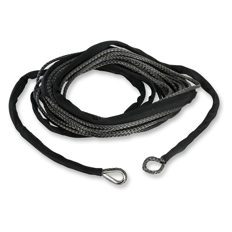 50ft Synthetic Rope Black 4000lb-5000lb Winch – Century Powersports